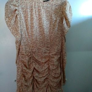 Shein scrunched dress